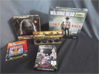 The Walking Dead : Dice Game , Bobbleheads ,