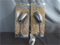 NIP Motorcycle Left & Right Mirrors & Handlebar