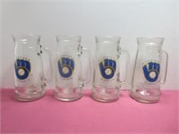 *4 VTG Milwaukee Brewers Fisher Peanuts Large