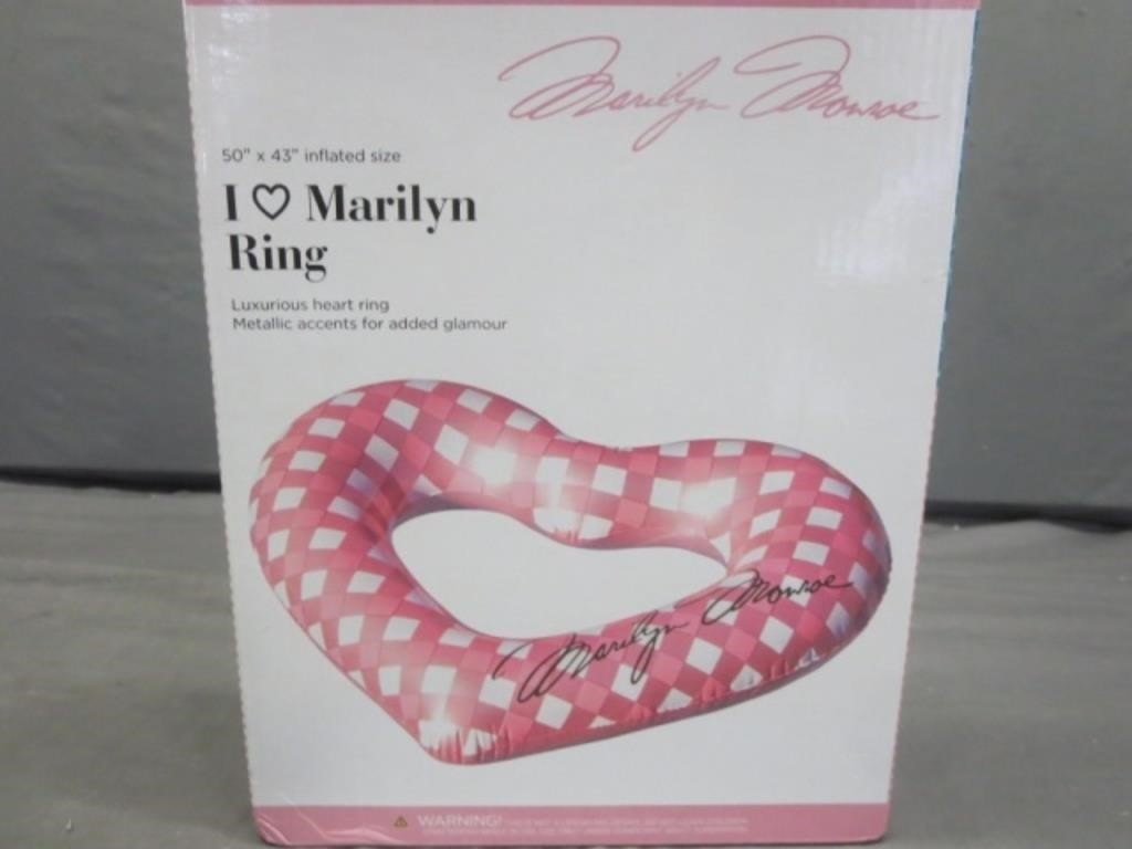 NEW Marilyn Monroe Inflatable Heart Ring