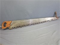 ~ Vintage Double Hand Saw