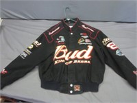 ~ Denim BUD NASCAR Jacket Sz M