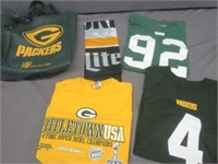 Green Bay Packers Shirts - Flag & Bag