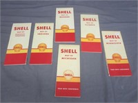 1948 Shell State Road Maps