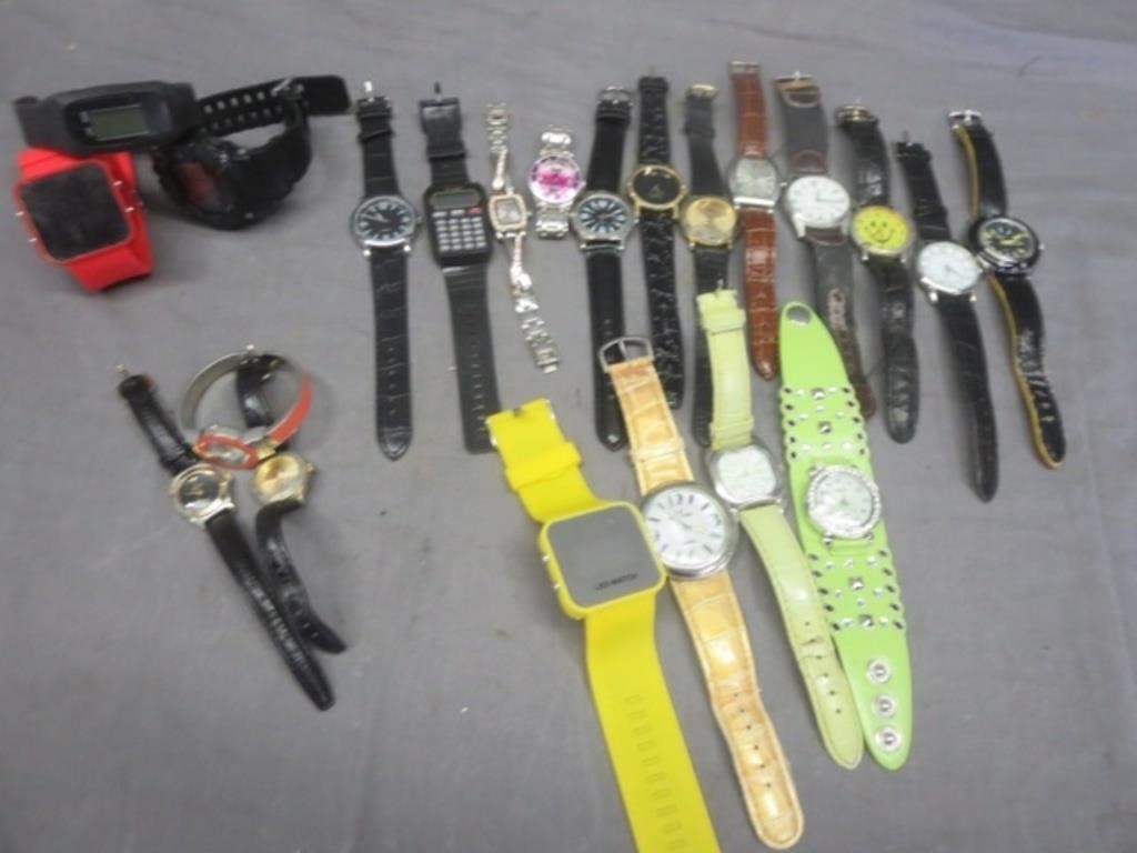 Watch Collection-All Untested & May Need Batteries