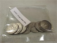 (10) Silver Quarters