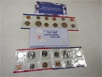 1997 & 1998 US UNC Mint Sets