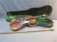 Violin W/ Bow & Case / Needs Repair