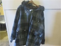 ~ Womens Catherines Black Coat Size 3X