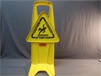 ~ Rubbermaid CAUTION CAUTION Wet floor Sign