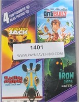DVD - 4 MOVIES -FOR KIDS