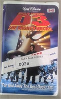 VHS - D3 - MIGHTY DUCKS