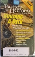 VHS - BETTER HOMES - DIY - BUILDING A DECK