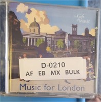MUSIC CD - MUSIC FOR LONDON