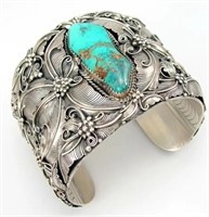 Vintage Style Open Cuff Bangle