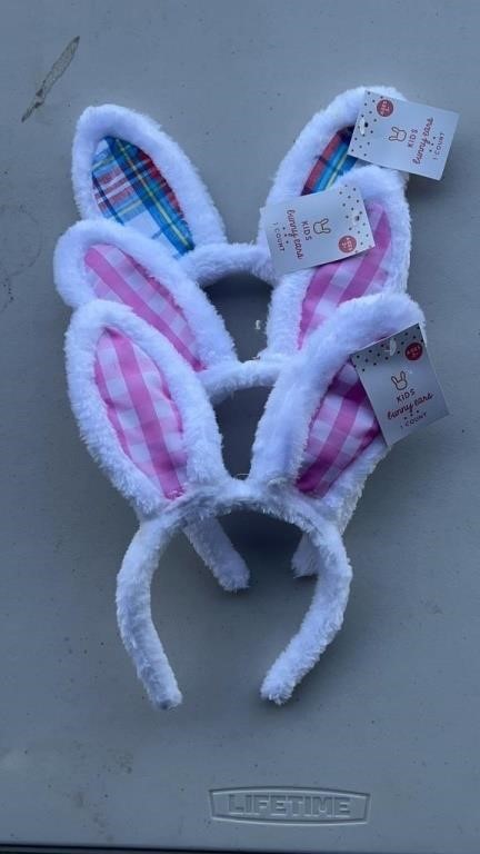 3 Pk Kids Bunny Ears