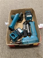 MAKITA CORDLESS POWER TOOLS W/BATTERY& CHARGERS