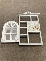 KNICK KNACK SHELF & DECORATIVE MIRROR