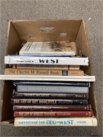 WESTERN & MISC HARD BACK BOOKS