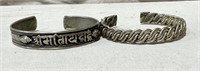 Silver Colored Metal Bracelets