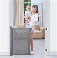 33"x55" Retractable Baby Gate