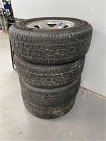 SET OF STAR FIRE TIRES, SIZE 265/70R17