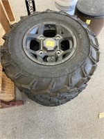 POLARIS TIRES & RIMS, SIZE 26 x 8R12 & 26 x 9R12