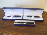 LOT OF 3 NEW IN BOX WATERMAN FOUNTAIN PENS