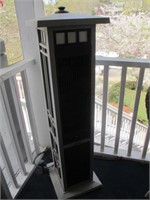 ELECTRIC LASKO PORCH LIGHT AND FAN WORKING