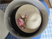 HAT BOX WITH ALL HATS