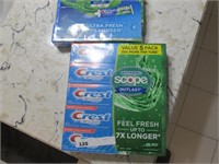 TWO BOXES OF NEW TOOTHPASE