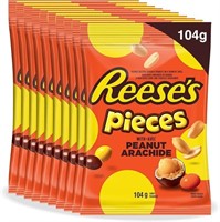 10-PACK 104g REESE'S PIECES PEANUT CANDY