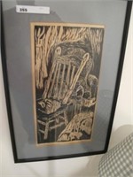 PRINT BY S KIRK SLING BLOCK PRINT