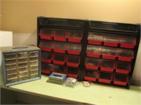 3 CASES OF SCREWS FULL OF NUTS & BOLTS