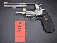 Smith + Wesson Model 63 22LR Revolver