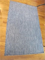 2 BLUE MATCHING RUG 3 X5 & 5 X 8  READY TO GO