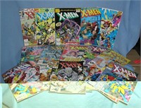 Collection of Xmen comic books