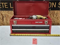 Craftsman Two Drawer Metal Toolbox w/ Contents