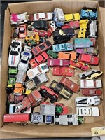 Various Matchbox/Hot Wheels toys