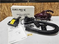 Euro-Pro Select Turbo Hand Vacuum