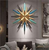 Mid-Century Modern Wall Clock: Silent Decor