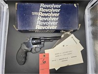 Smith + Wesson Model 34 22LR Revolver with Box