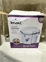RIVAL Cool Touch Deep Fryer