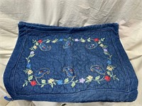 Denim Pillow Covers and Skirt?