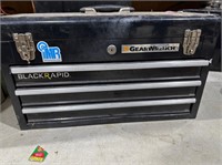 Black Rapid Metal Tool Box Full of Tools