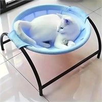 Blue Cat Bed Pet Hammock Bed Free-Standing