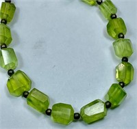 40 CTs 13 Pieces Peridot Beads bracelet