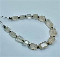 79 CTs 14 Pieces Morganite Beads bracelet