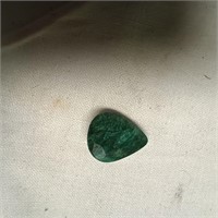 Cut & Faceted Brazilian Emerald 10.95 carat