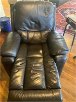 La Z Boy Leather Recliner- See all pics